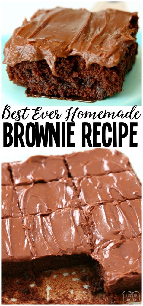 BEST BROWNIE RECIPE - Butter with a Side of Bread