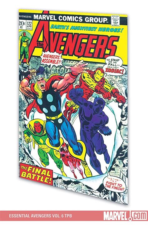 Essential Avengers Vol 6 Trade Paperback Comic Issues Comic