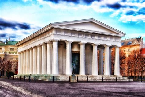 Temple Of Diana Architecture In Vienna Austria Image Free Stock