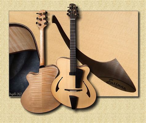 Play convincing jazz guitar blues; Eastman PG2 Pagelli Jazz Guitar - www.12fret.com