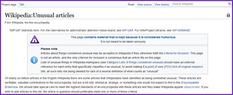 Strange And Unusual Wikipedia Pages You Never Knew Existed Legalmorning