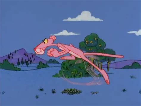Pinkie Flying In The Air With Trees And Mountains Behind Her