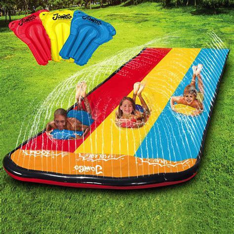Buy Jambo Premium Slip Splash And Slide With Bodyboards Heavy Duty Water Slide With Advanced