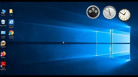 Add Multiple Time Zone Clocks On Windows Desktop Via Gadgets Youtube