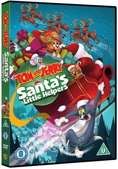 Tom And Jerrys Santas Little Helpers Dvd Free Shipping Over £20