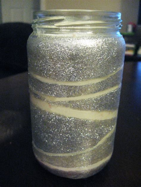 Diy Glitter Design Candle Jar Make Something Mondays