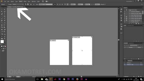 Cara Menggunakan Artboard Adobe Illustrator Youtube