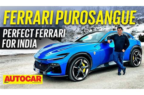 Ferrari Purosangue Price In India Video Review Features Performance