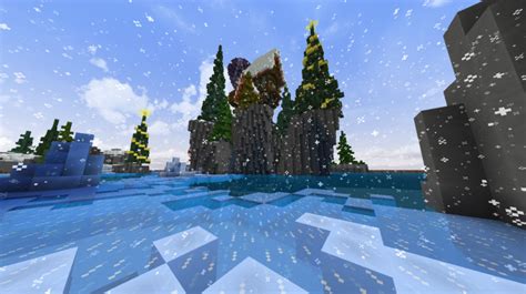 Snowfall A Winter And Christmas Pack With Snow Mod Minecraft
