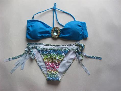 2016 New Hot Sale Ladies Sexy Padded Strapless Bikinis Set Push Up