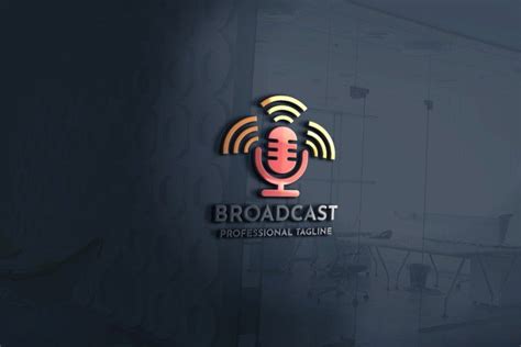 Broadcast Logo 648305 Logos Design Bundles Broadcast Logo Logo