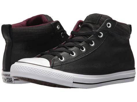 Converse Chuck Taylor® All Star® High Street Leather W Fleece Mid At 6pm