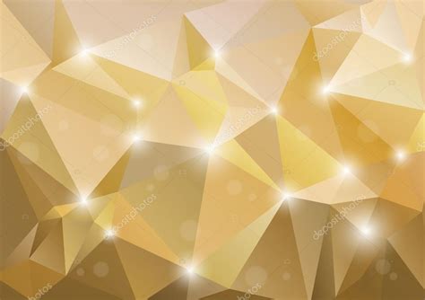 Champagne Colour Polygonal Background Stock Vector By ©tokhiti 95481352