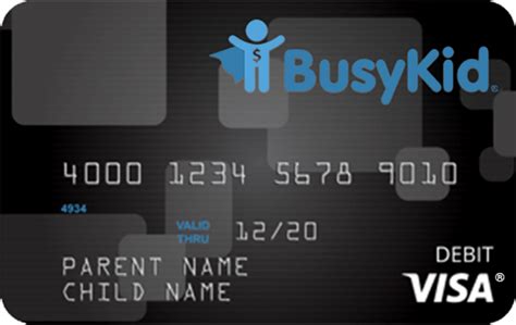 Start the important conversations about money early with this educational app. Prepaid Debit Card for Kids | BusyKid VISA® Spend Card