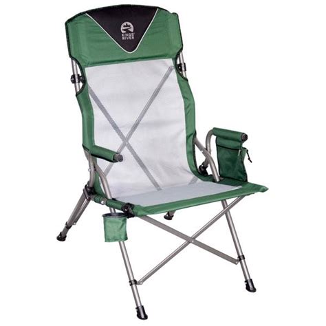 Our hammock chair turns everything you do into a little adventure. Kings River Green & Black High Back Ergonomic Camp Chair