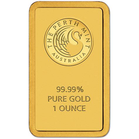 1 Oz Gold Bar Perth Mint 9999 Fine In Assay Martlocal