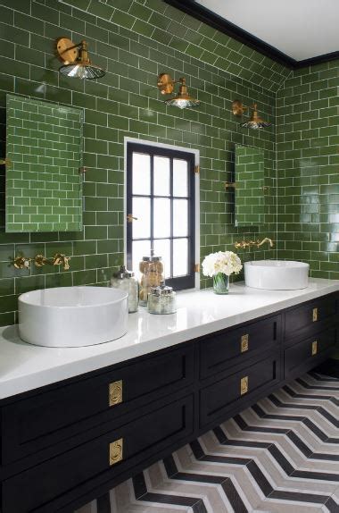 We can't wait to share these spaces with you. 60 Green Bathroom Ideas (Photos)