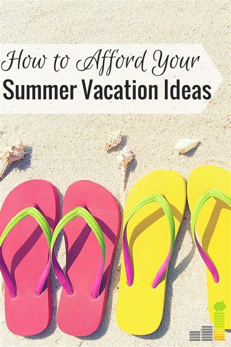 How To Afford Your Summer Vacation Ideas Frugal Rules