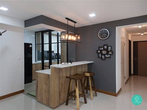 Fun open kitchen design for small apartment if you live in a small apartment or home and want to revive your kitchen, turning it into a cool open this small kitchen design is a perfect example of a small and high end kitchen design. Qanvast - Interior Design Ideas — Open-Concept Kitchen ...