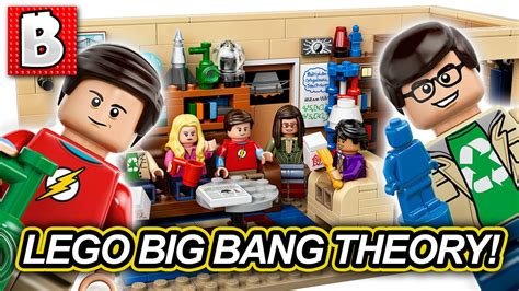 Lego The Big Bang Theory Set 21302 Sheldon Minifigure Unboxing
