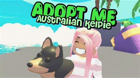 Adopt Me Mega Neon Australian Kelpie Youtube