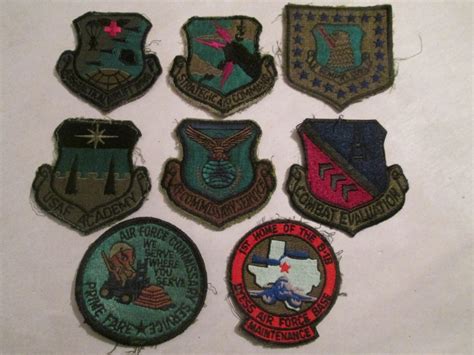 8 Vintage Military Uniform Patch Military Emblem Arm Patch Us Military