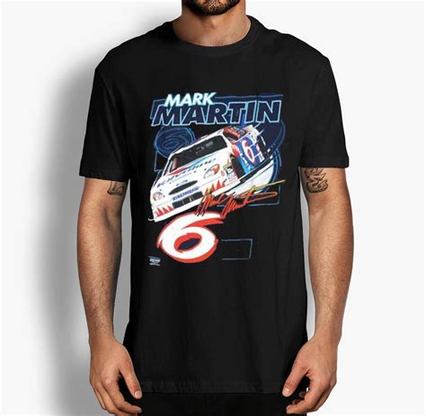 Mark Martin Nascar Vintage T Shirt Racing T Shirt Unisex Etsy