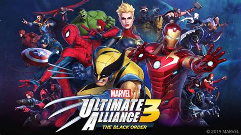 Marvel Ultimate Alliance 3 The Black Order Pour Nintendo Switch