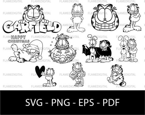 Garfield And Friends Svg