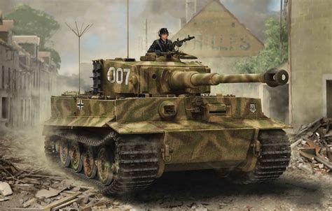 German Tiger Tank Paint Schemes