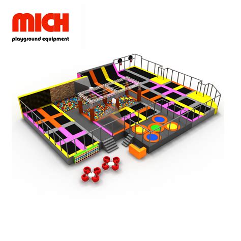 Kids & Adults Indoor Commercial Fitness Jump Zone Trampoline Park - Buy Kids & Adults Trampoline ...