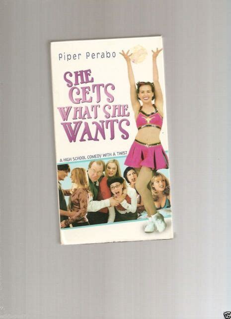 She Gets What She Wants Vhs 2005 For Sale Online Ebay