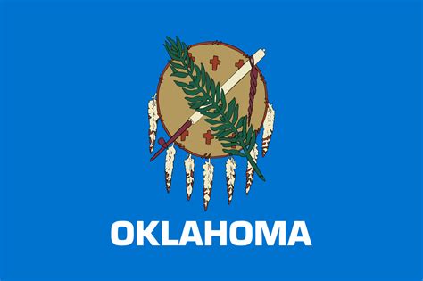 Oklahoma Drapeaux Des Usa