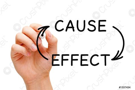 Cause And Effect Concept Stock Photo Crushpixel