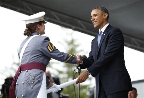West Point Graduates Celebrate After Obamas Commencement Speech