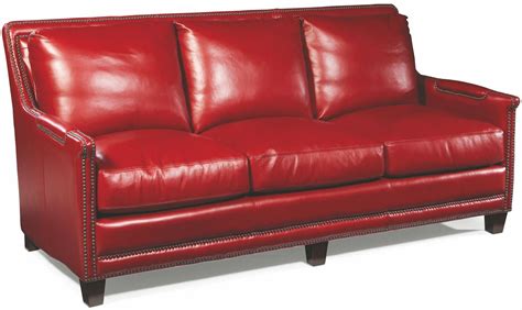 Prescott Supple Red Leather Sofa From Palatial Furniture Coleman