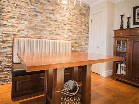 À chiner banquettes de table sur selency. Table de cuisine en merisier avec banquette, meubles sur ...