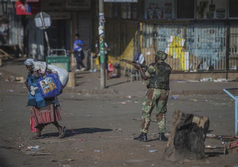 Three Shot Dead After Zimbabwean Army Opens Fire On Protest