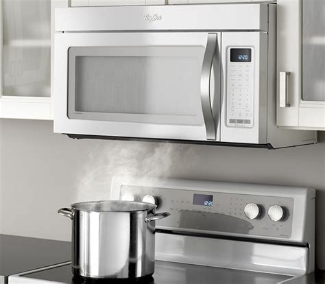 Shop wayfair for the best microwave vent hood. Whirlpool YWMH31017FB 30" 1.7 cu. ft. Microwave Hood ...