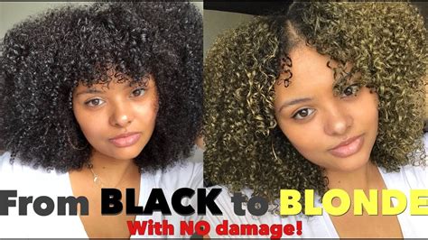 Some women like to change hair dye ideas and choose different colors while some women like to look natural. BLACK TO BLONDE WITH NO DAMAGE! TEMPORARY HAIR COLOR WAX ...