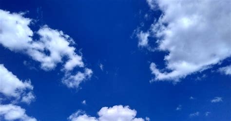 Foto Awan Langit Biru Langit Biru Awan Putih Santai Bahagia Hd