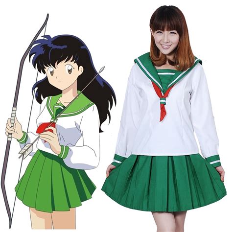 Inuyasha Cos Day And Night Kagome Cospaly Clothing Womens Cos Daily