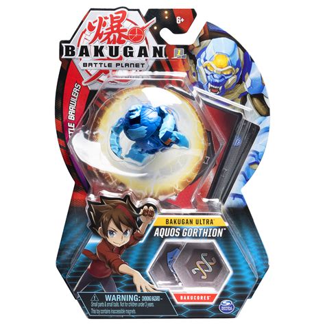 With other friends, they form a group called the bakugan battle brawlers, and then are accidentally dragged into fighting for the fate of vestroia (the bakugan's home dimension). Bakugan Ultra, Aquos Gorthion, 3-inch Collectible Action ...