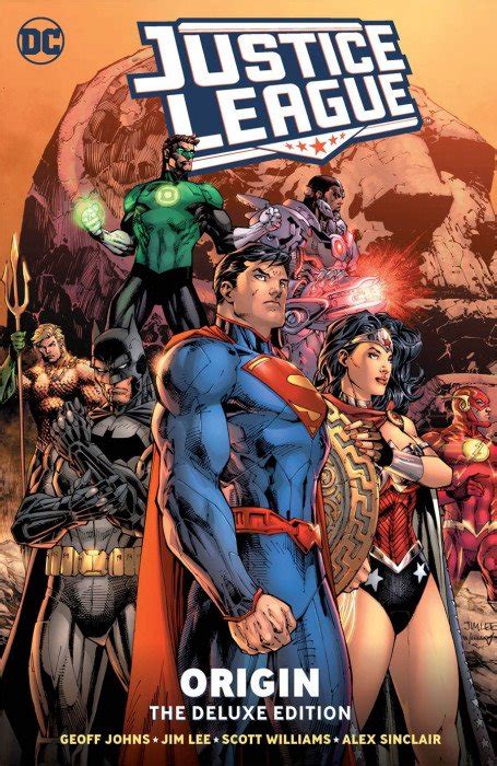 Justice League Origin Deluxe Edition Hard Cover 1 Dc Comics