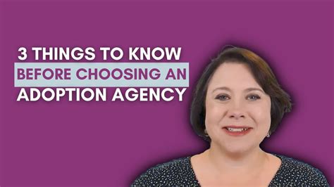 3 Things To Know Before Choosing An Adoption Agency Youtube