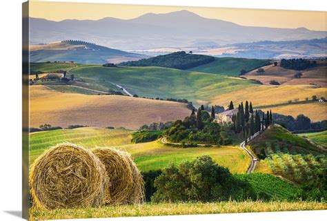 Orcia Valley Tuscany Italy Wall Art Canvas Prints Framed Prints
