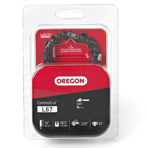 Oregon 16 In 67 Link Replacement Chainsaw Chain In The Chainsaw Chains