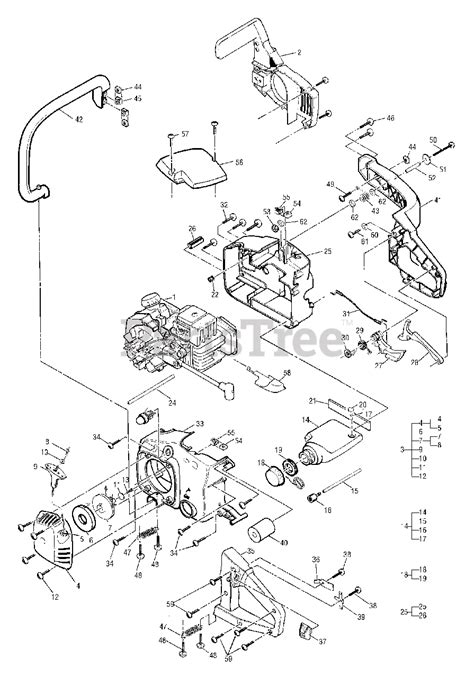 Mcculloch Electric Chainsaw Parts Diagram