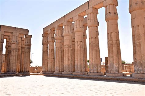 Egypt Ancient Temple Of Luxor With Kids Amor For Travel