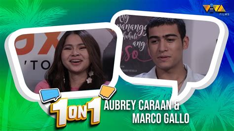 Marco Gallo Suplado Aubrey Caraan And Marco Gallo 1 On 1 Youtube